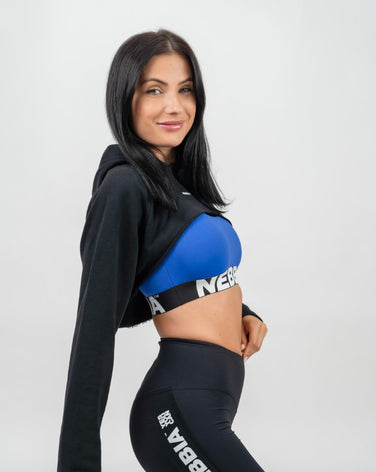 DESIGNER CROPPED HOODIE GYM TIME