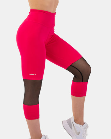 HIGH-WAIST ¾ LENGTH SPORTY LEGGINGS