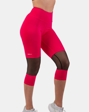 HIGH-WAIST ¾ LENGTH SPORTY LEGGINGS