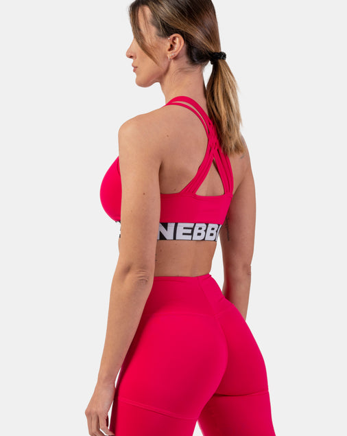 MEDIUM IMPACT CROSS BACK SPORTS BRA