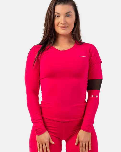 LONG SLEEVE SMART POCKET SPORTY TOP