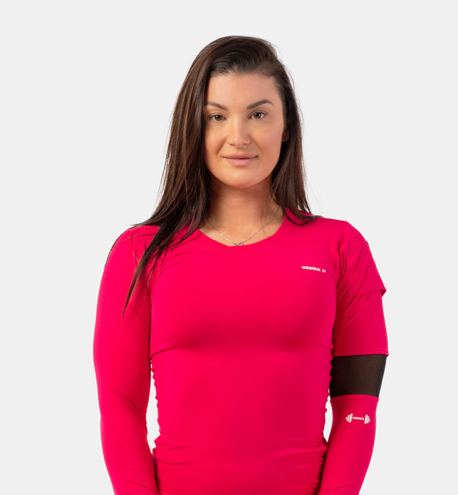 LONG SLEEVE SMART POCKET SPORTY TOP
