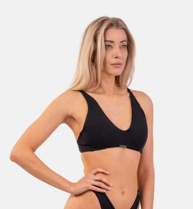 TRIANGLE BRALETTE BIKINI TOP WITH PADDING