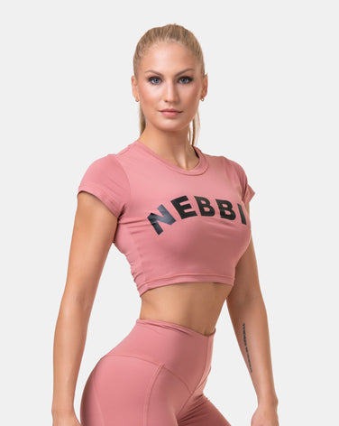 Short Sleeve Sporty Crop Top